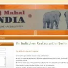 Unternehmen 7 Bild TAJ MAHAL INDIA - IHR INDISCHES RESTAURANT TREPTOW Restaurant & Café am Berlin BE