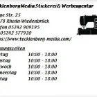 Unternehmen 1 Bild TECKLENBORGMEDIA STICKEREI & WERBEAGENTUR Werbung am Rheda-Wiedenbrück NW