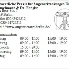 Unternehmen 1 Bild TIERÄRZTLICHE PRAXIS FÜR AUGENERKRANKUNGEN DR. EMMELMANN & DR. FENGLER Ärzte am Berlin BE