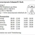 Unternehmen 1 Bild TIERARZTPRAXIS JOHANNES H. KOCH Ärzte am Erlenbach Am Main BY