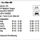 Unternehmen 1 Bild TJ - CARS BIKES GBR Werkstätten (Pkw) am Waldshut-Tiengen BW