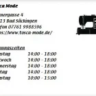 Unternehmen 1 Bild TOSCA MODE Textil, Bekleidung Einzelhandel am Bad Säckingen BW