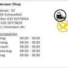 Unternehmen 1 Bild TOWNZAUN SHOP Post am Schönefeld BB