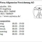 Unternehmen 1 Bild UNIVERSA ALLGEMEINE VERSICHERUNG AG Versicherung am Augsburg BY