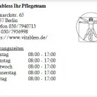Unternehmen 1 Bild VITABLESS IHR PFLEGETEAM Soziales & Gesellschaft am Berlin BE