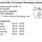 Unternehmen 1 Bild VIVENDO GBR, 24-STUNDEN-BETREUUNG ZU HAUSE Gesundheitsdienste am Neusäß BY