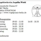 Unternehmen 1 Bild VOGELTIERÄRZTIN ANGELIKA WEDEL Ärzte am Berlin BE