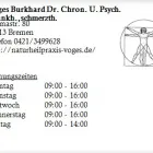 Unternehmen 1 Bild VOGES BURKHARD DR. CHRON. U. PSYCH. KRANKH.,SCHMERZTH. Ärzte am Bremen HB
