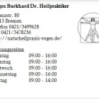 Unternehmen 1 Bild VOGES BURKHARD DR. HEILPRAKTIKER Ärzte am Bremen HB