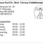 Unternehmen 1 Bild WANNER KARL DR. MED. CHIRURG-UNFALLCHIRURGIE Ärzte am München BY