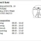 Unternehmen 1 Bild WERK II KEHL Kliniken und Krankenhäuser am Kehl BW