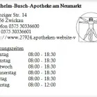 Unternehmen 1 Bild WILHELM-BUSCH-APOTHEKE AM NEUMARKT Gesundheitsdienste am Zwickau SN