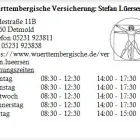 Unternehmen 1 Bild WÜRTTEMBERGISCHE VERSICHERUNG: STEFAN LÜERSEN Versicherung am Detmold NW
