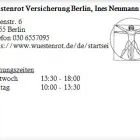 Unternehmen 1 Bild WÜSTENROT VERSICHERUNG BERLIN, INES NEUMANN Versicherung am Berlin BE
