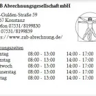 Unternehmen 1 Bild ZAB ABRECHNUNGSGESELLSCHAFT MBH Ärzte am Konstanz BW