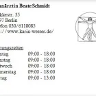 Unternehmen 1 Bild ZAHNÄRZTIN BEATE SCHMIDT Ärzte am Berlin BE