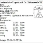 Unternehmen 1 Bild ZAHNÄRZTLICHE TAGESKLINIK DR. EICHENSEER MVZ II GMBH Ärzte am Augsburg BY