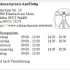 Unternehmen 1 Bild ZAHNARZTPRAXIS AXEL FIEBIG Ärzte am Erlenbach Am Main BY