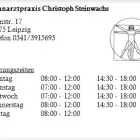 Unternehmen 1 Bild ZAHNARZTPRAXIS CHRISTOPH STEINWACHS Ärzte am Leipzig SN