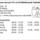 Unternehmen 1 Bild ZAHNARZTPRAXIS DR.RITA PRÜFER&RICARDA SCHÖNFELDER Ärzte am Berlin BE