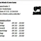 Unternehmen 1 Bild ZARA MODE KONSTANZ Textil, Bekleidung Einzelhandel am Konstanz BW