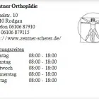 Unternehmen 1 Bild ZENTNER ORTHOPÄDIE Orthopädische Schuhmachereien am Rodgau HE
