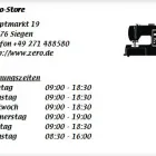 Unternehmen 1 Bild ZERO-STORE Textil, Bekleidung Einzelhandel am Siegen NW