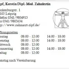 Unternehmen 1 Bild ZIPF, KERSTIN DIPL.-MED. ZAHNÄRZTIN Ärzte am Leipzig SN