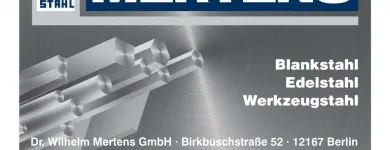 Unternehmen 2 Bild DR. WILHELM MERTENS GMBH | BLANKSTAHL - EDELSTAHL - WERKZEUGSTAHL Stahlhändler am Berlin BE