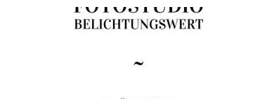 Unternehmen 6 Bild FOTOSTUDIO BELICHTUNGSWERT Tv, Hi-Fi, Film, Foto, Dienstleistungen am München BY
