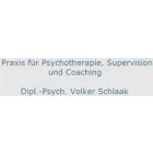 PSYCHOTHERAPEUTISCHE PRAXIS DIPL.-PSYCH. VOLKER SCHLAAK